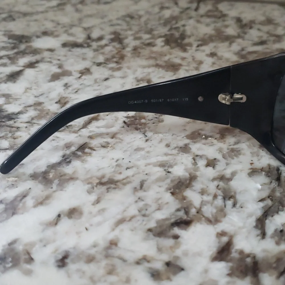 Dolce & Gabbana Black Oversized Sunglasses